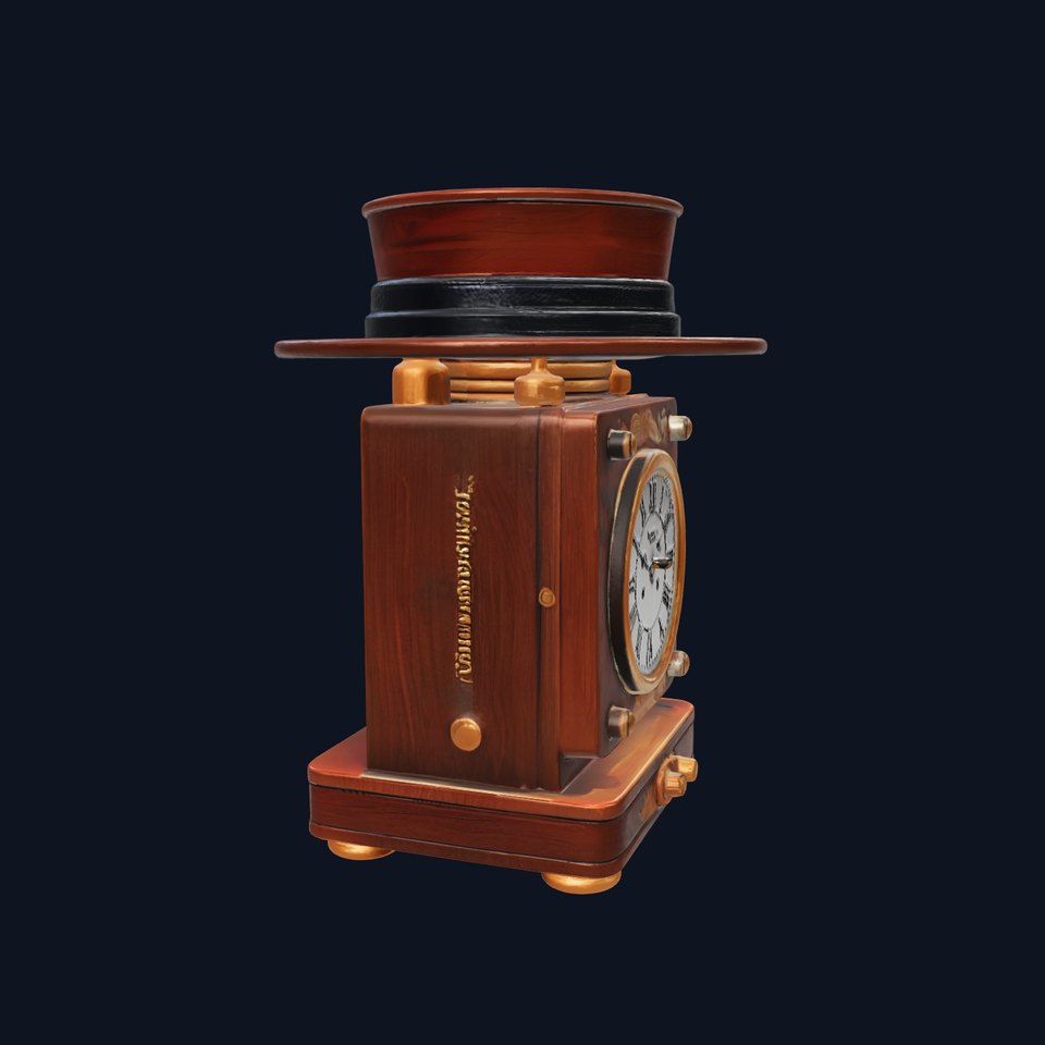 Steampunk Timekeeper Automaton model pack